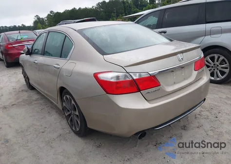 2013 Honda Accord Sport из США, поврежденный, VIN 1HGCR2F54DA133489